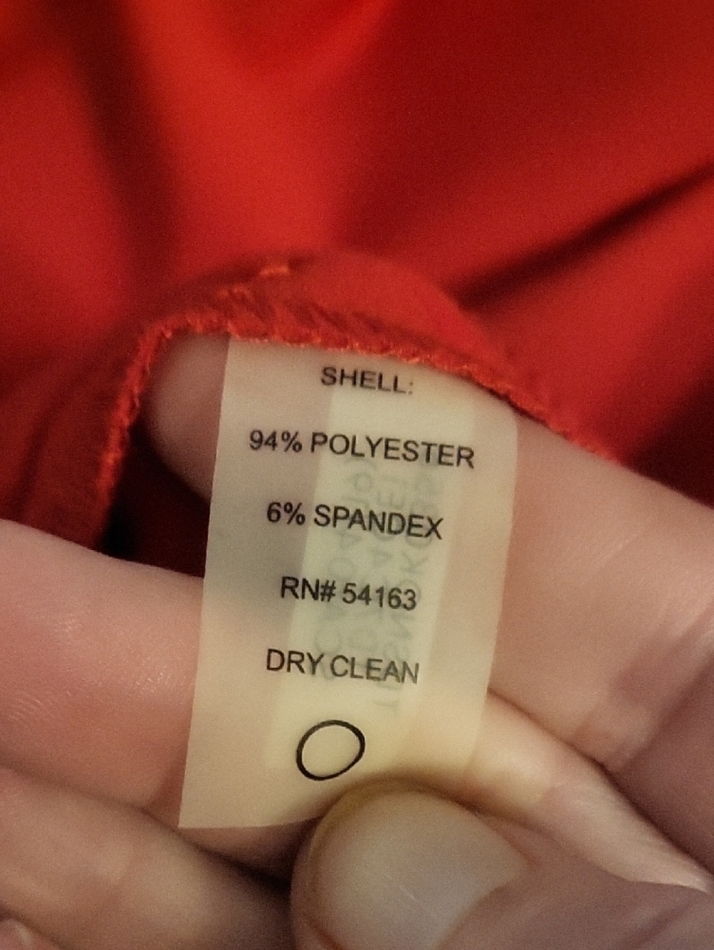 Tommy Hilfiger Red Sleeveless Fit-and-Flare Mini Dress - Picture 9 of 9